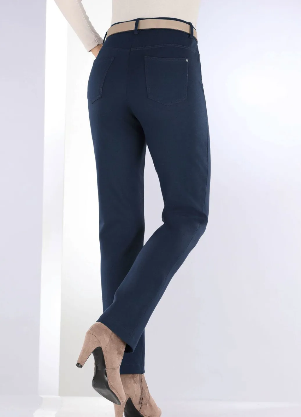 Damen Mona Lange Hosen<Hose mit sportivem Chic