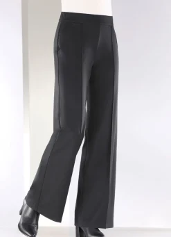 Damen Mona Schlupfhosen|Lange Hosen<Hose mit streckenden Biesen