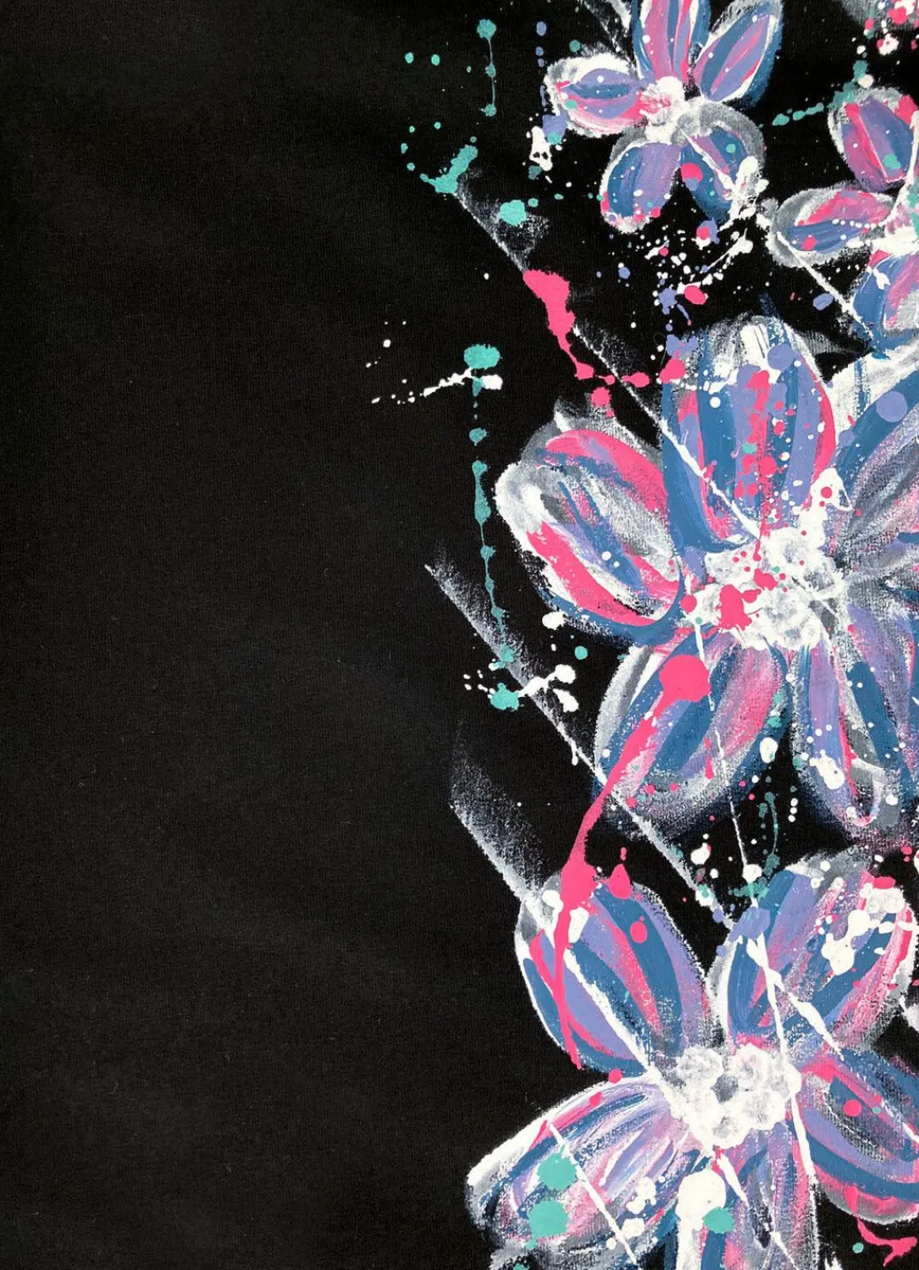 Damen Mona Freizeithosen<Hose mit tollem Floral Dessin