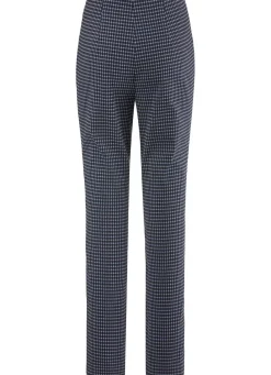 Damen Mona Schlupfhosen|Lange Hosen<Hose mit trendiger Hahnentritt-Dessinerung