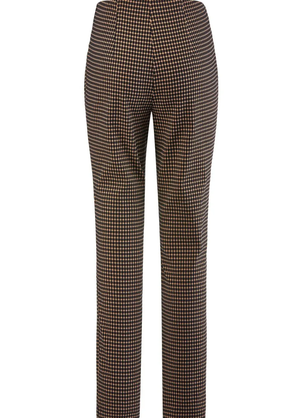 Damen Mona Schlupfhosen|Lange Hosen<Hose mit trendiger Hahnentritt-Dessinerung