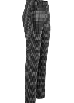 Damen Mona Schlupfhosen|Lange Hosen<Hose mit trendiger Hahnentritt-Dessinerung