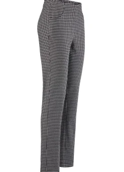 Damen Mona Schlupfhosen|Lange Hosen<Hose mit trendiger Hahnentritt-Dessinerung