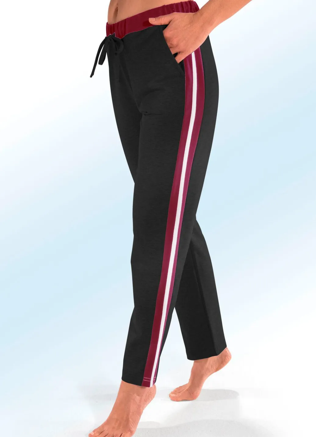 Damen Mona Freizeithosen<Hose mit Tunnelzugband