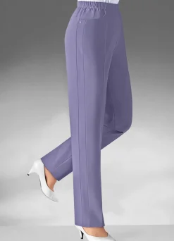 Damen Mona Schlupfhosen<Hose mit vorverlegter Seitennaht in 8 Farben