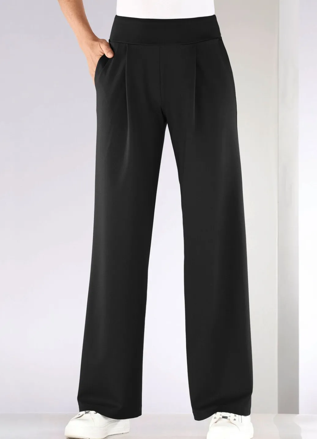Damen Mona Schlupfhosen|Lange Hosen<Hose mit weitem Beinverlauf