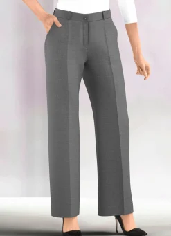 Damen Mona Lange Hosen<Hose mit weitem Beinverlauf