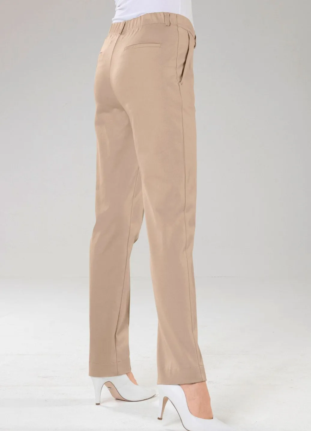 Damen Mona Lange Hosen<Hose mit Ziersteppungen