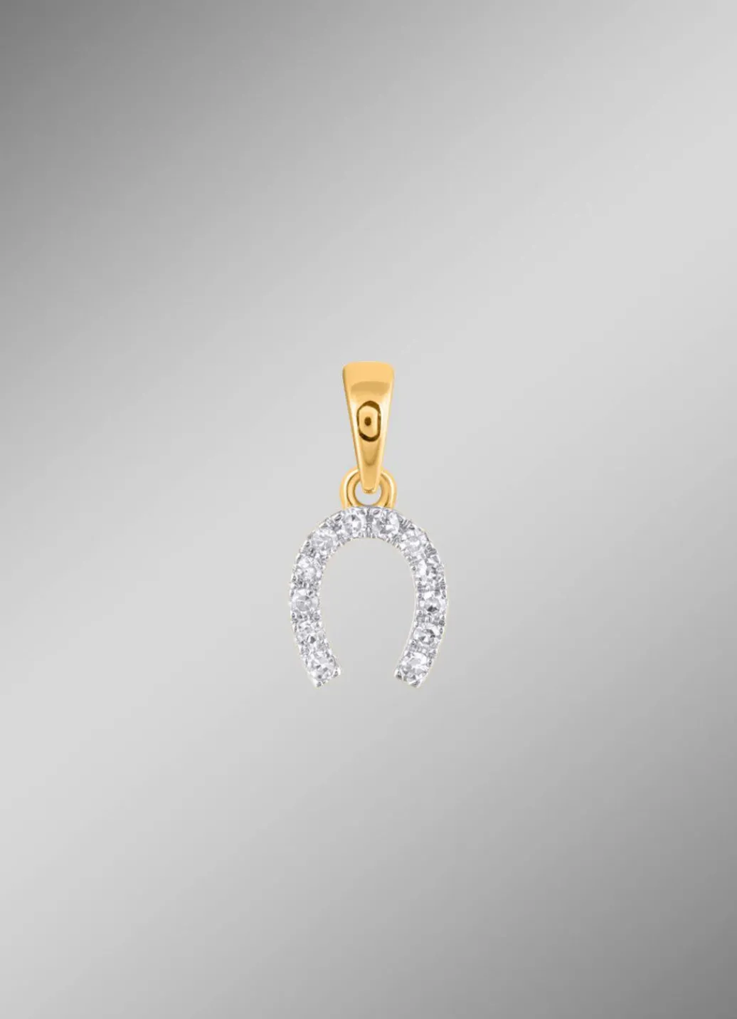 Best Hufeisen-Anhänger mit 10 Diamanten Damen Anhänger