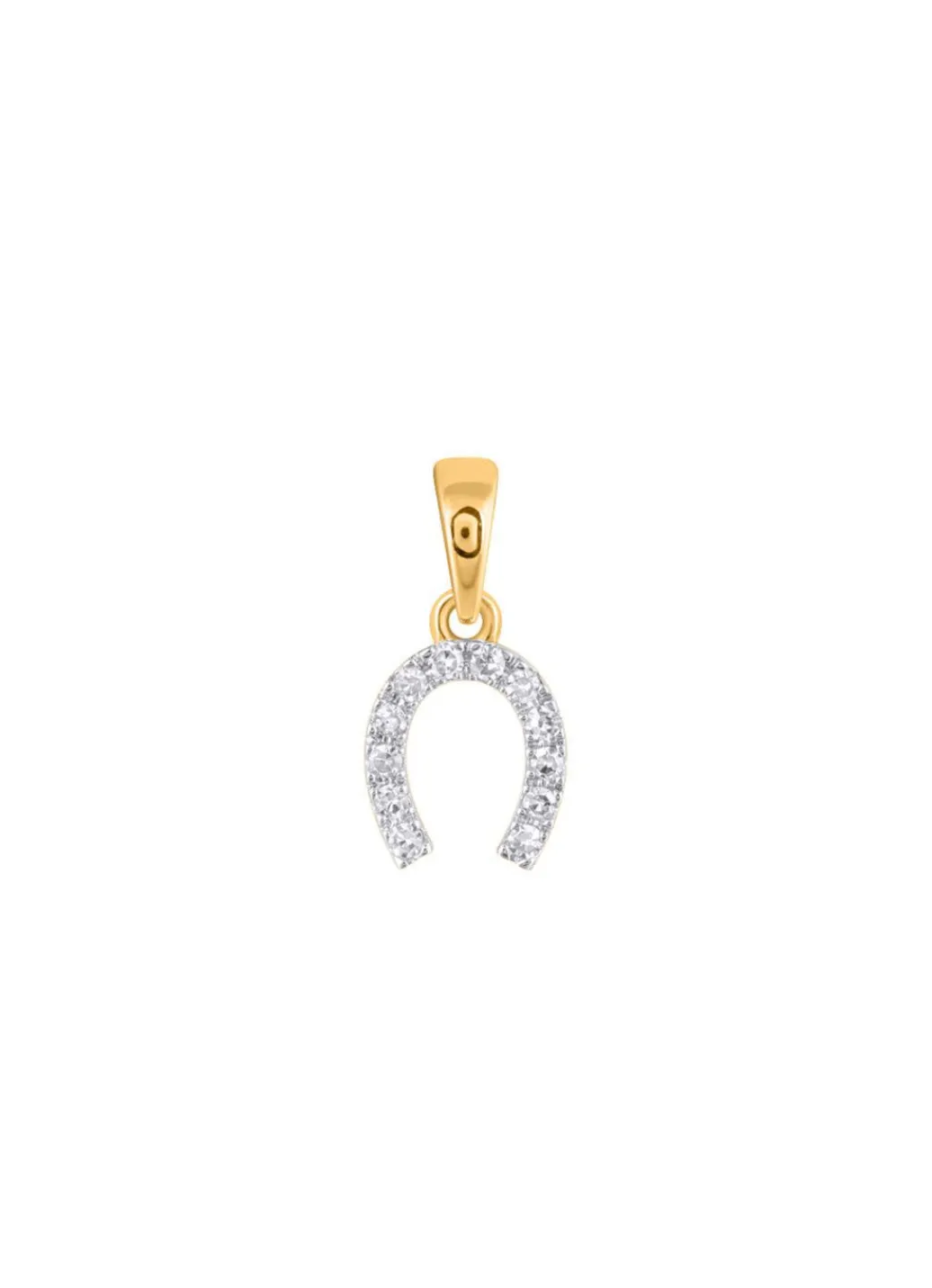 Best Hufeisen-Anhänger mit 10 Diamanten Damen Anhänger