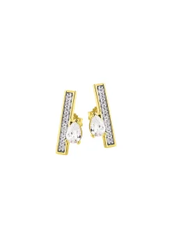 Damen Mona Ohrschmuck<Interessante Ohrstecker mit Zirkonia