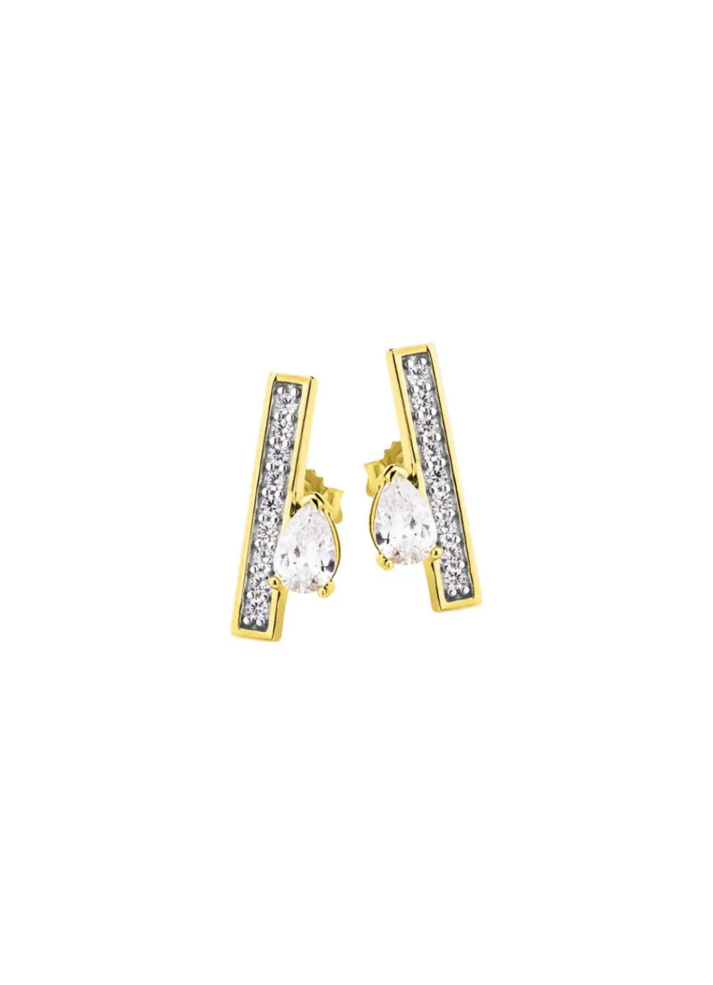 Damen Mona Ohrschmuck<Interessante Ohrstecker mit Zirkonia