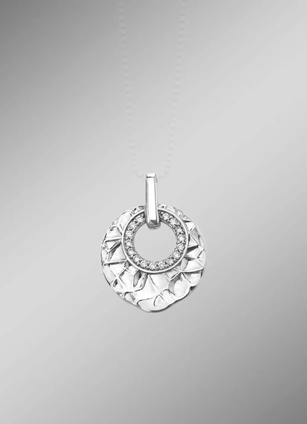 Clearance Interessanter Anhänger mit Zirkonia Damen Anhänger