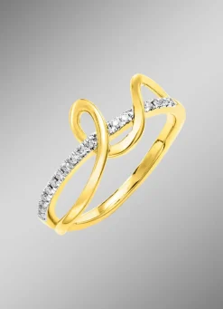 Damen Mona Ringe<Interessanter Damenring mit Brillanten
