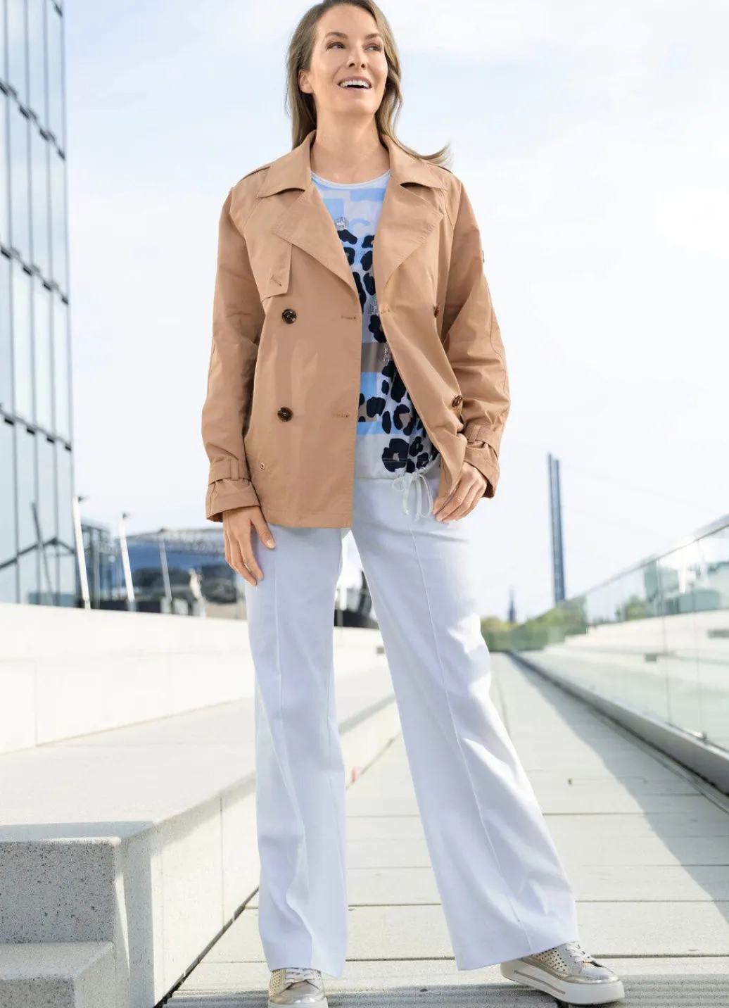 Damen Mona Übergangsjacken<Jacke im Trench-Stil