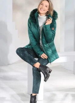 Damen Mona Winterjacken<Jacke mit abnehmbarer Kapuze