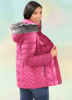 Damen Mona Winterjacken<Jacke mit abnehmbarer Kapuze