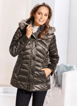Damen Mona Winterjacken<Jacke mit abnehmbarer Kapuze