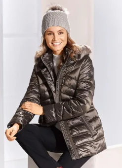 Damen Mona Winterjacken<Jacke mit abnehmbarer Kapuze