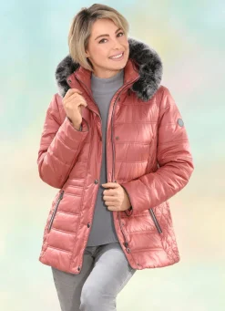 Damen Mona Winterjacken<Jacke mit abnehmbarer Kapuze