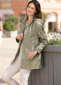 Damen Mona Übergangsjacken<Jacke mit abnehmbarer Kapuze