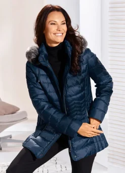 Damen Mona Winterjacken<Jacke mit abnehmbarer Kapuze