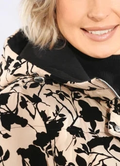 Damen Mona Winterjacken<Jacke mit dekorativem Dessin