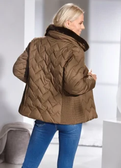 Damen Mona Winterjacken<Jacke mit fabelhaftem Zickzack-Stepp