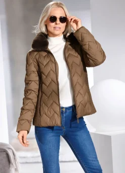 Damen Mona Winterjacken<Jacke mit fabelhaftem Zickzack-Stepp