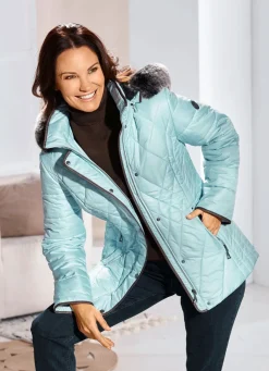 Damen Mona Winterjacken<Jacke mit figurfreundlicher Längssteppung seitlich