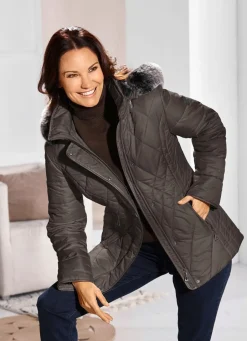 Damen Mona Winterjacken<Jacke mit figurfreundlicher Längssteppung seitlich