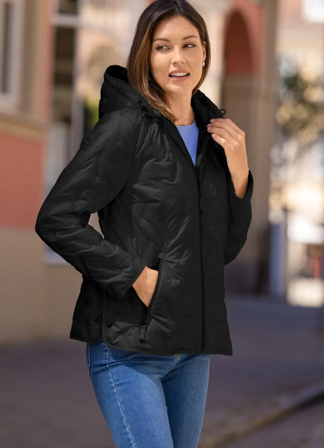 Damen Mona Übergangsjacken<Jacke mit geklebten Kammern
