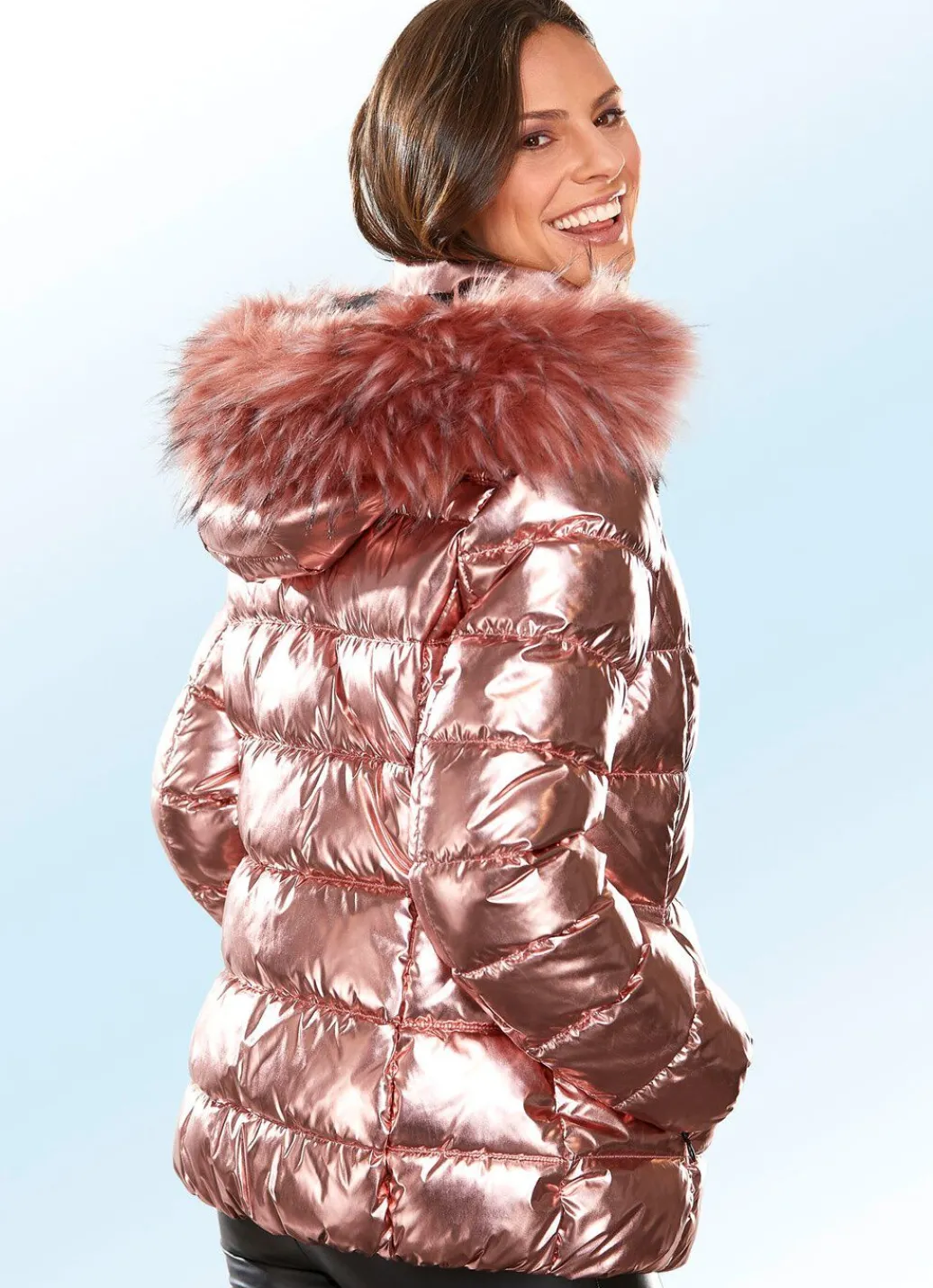 Damen Mona Winterjacken<Jacke mit Kassettenstepp