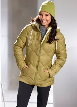 Damen Mona Winterjacken<Jacke mit Rautenstepp