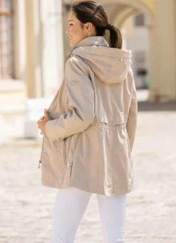 Damen Mona Übergangsjacken<Jacke mit Reißverschluss an den Seitenschlitzen