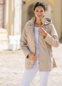 Damen Mona Übergangsjacken<Jacke mit Reißverschluss an den Seitenschlitzen