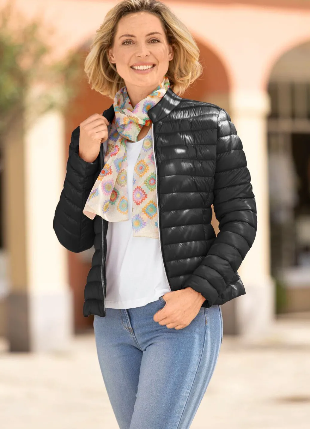 Damen Mona Übergangsjacken<Jacke mit Reißverschlusstaschen