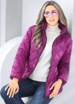 Damen Mona Winterjacken<Jacke mit Reißverschlusstaschen