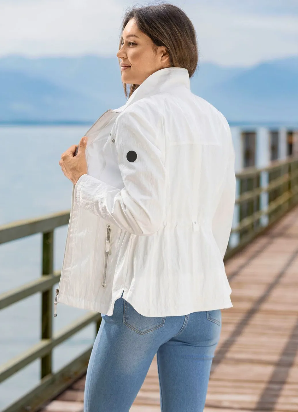 Damen Mona Übergangsjacken<Jacke mit Reißverschlusstaschen