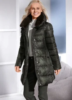 Damen Mona Winterjacken<Jacke mit Reptildessin