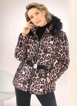 Damen Mona Winterjacken<Jacke mit Stretchgürtel