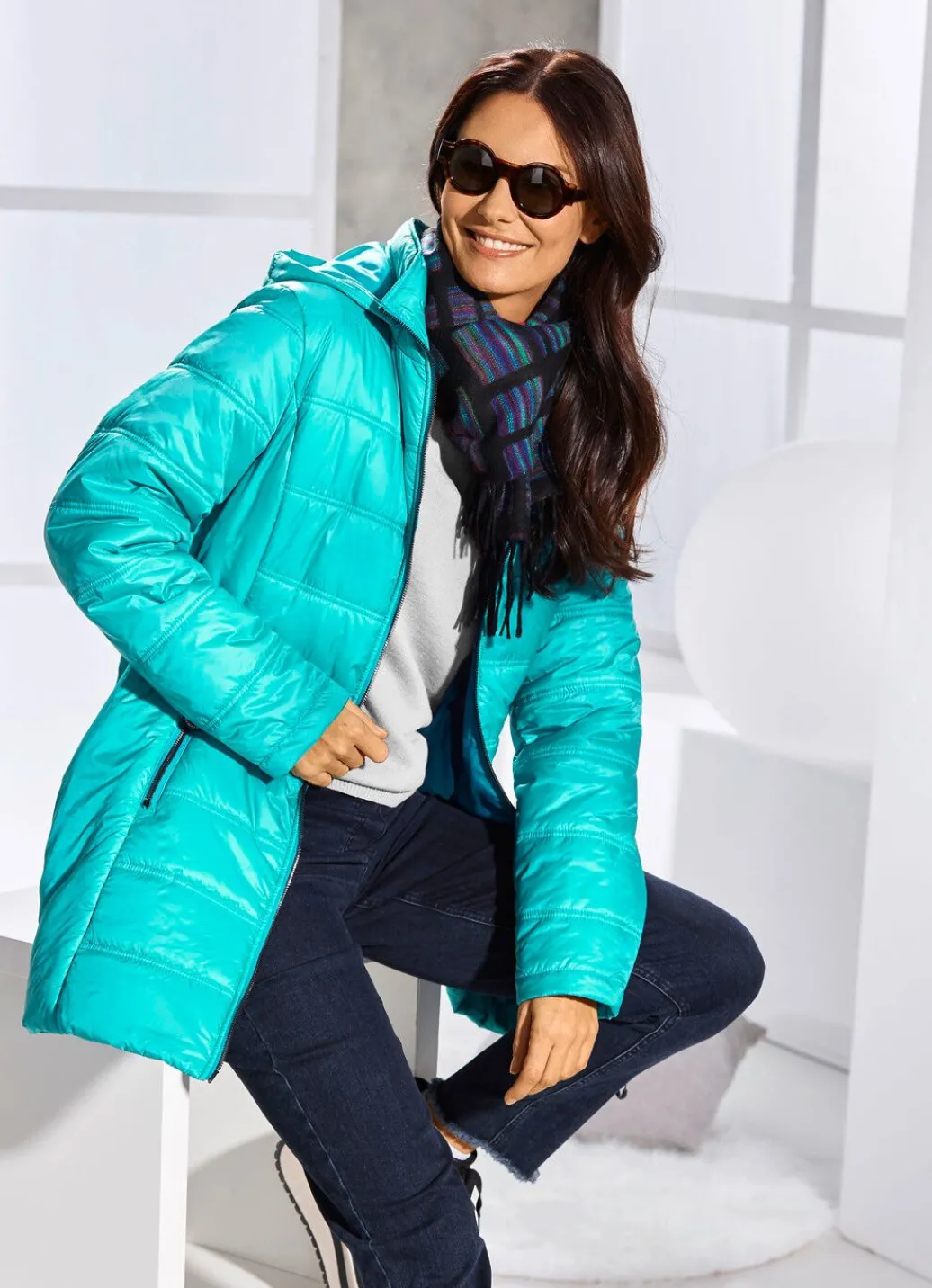 Damen Mona Winterjacken<Jacke mit 2-Wege-Reißverschluss