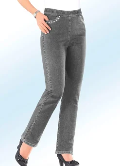 Damen Mona Schlupfhosen|Lange Hosen<Jeans in komfortabler Schlupfform