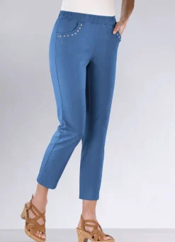 Damen Mona Shorts|Schlupfhosen<Jeans in 7/8-Länge