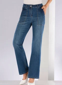 Damen Mona Lange Hosen|Jeans<Jeans in 4-Pocket-Form