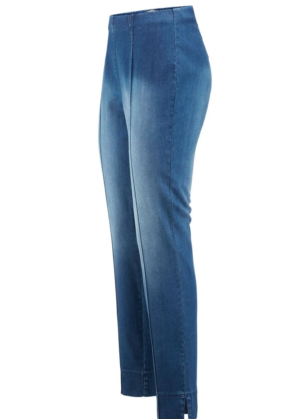 Damen Mona Schlupfhosen|Jeans<Jeans mit abgesteppten Biesen