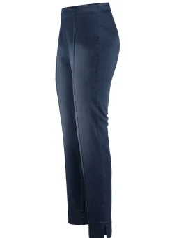 Damen Mona Schlupfhosen|Jeans<Jeans mit abgesteppten Biesen