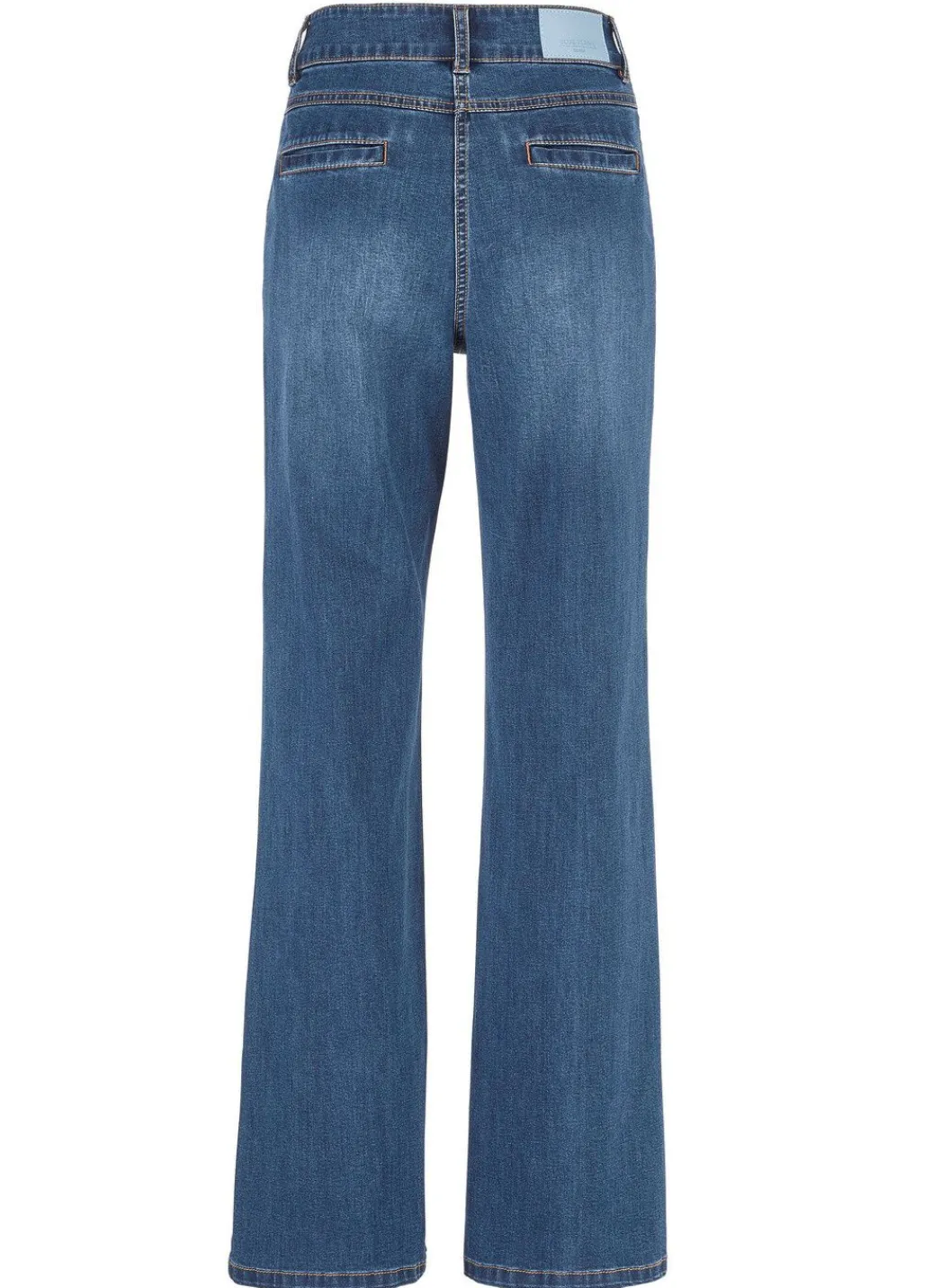 Damen Mona Lange Hosen|Jeans<Jeans mit Bundfalten
