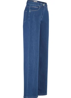 Damen Mona Lange Hosen|Jeans<Jeans mit dezenter Strasszier