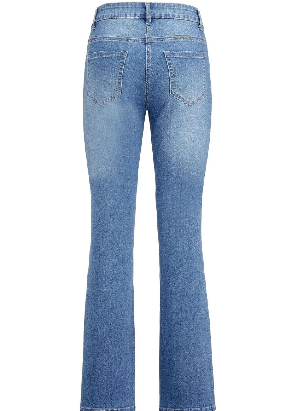 Damen Mona Lange Hosen|Jeans<Jeans mit leicht ausgestellter Beinweite
